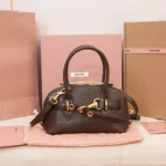 Miu Miu Aventure Nappa Leather Bag
